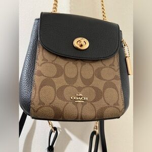 Coach CONVERTIBLE MINI BACKPACK - gently used but perfect conition